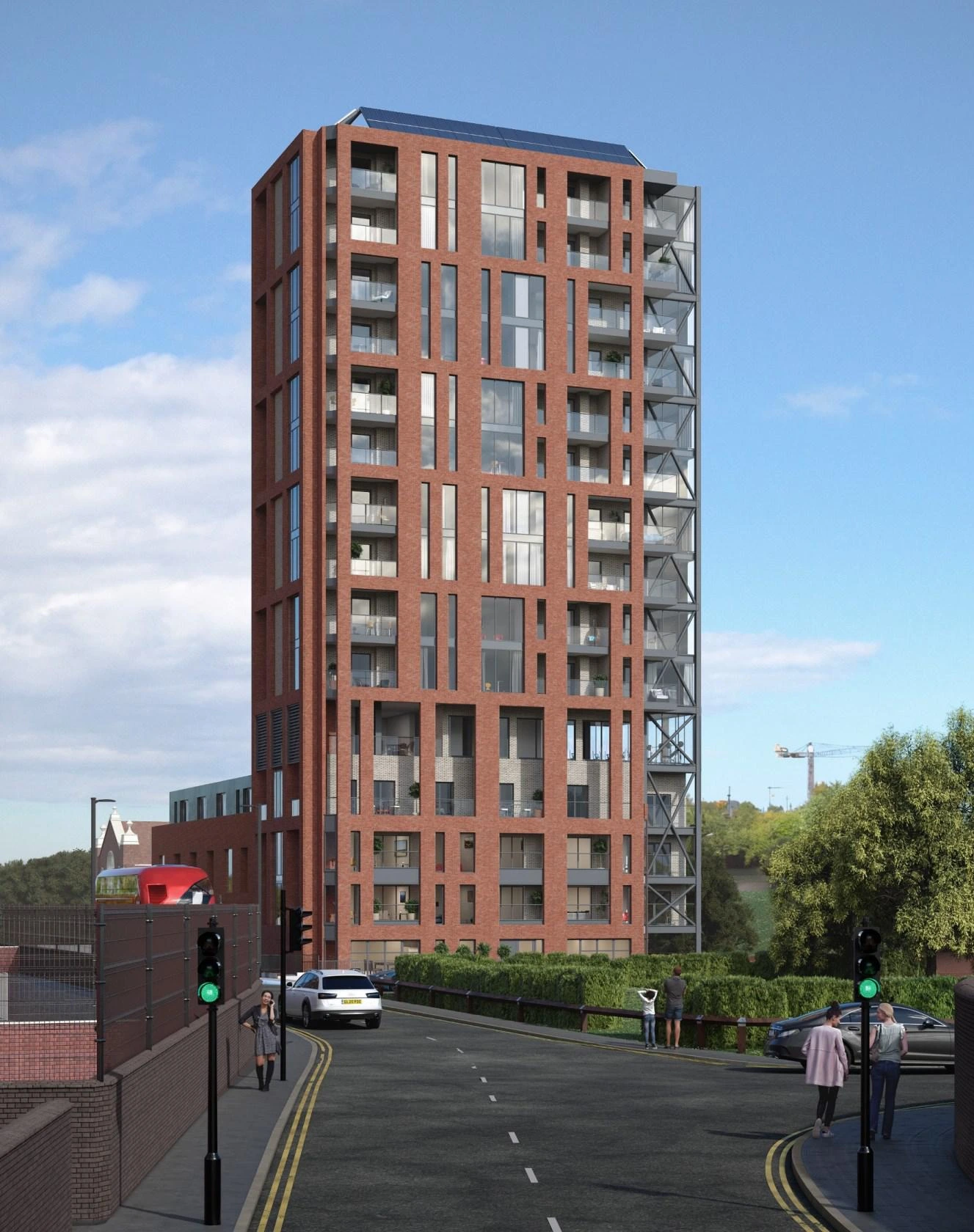 Atar Tower London project view