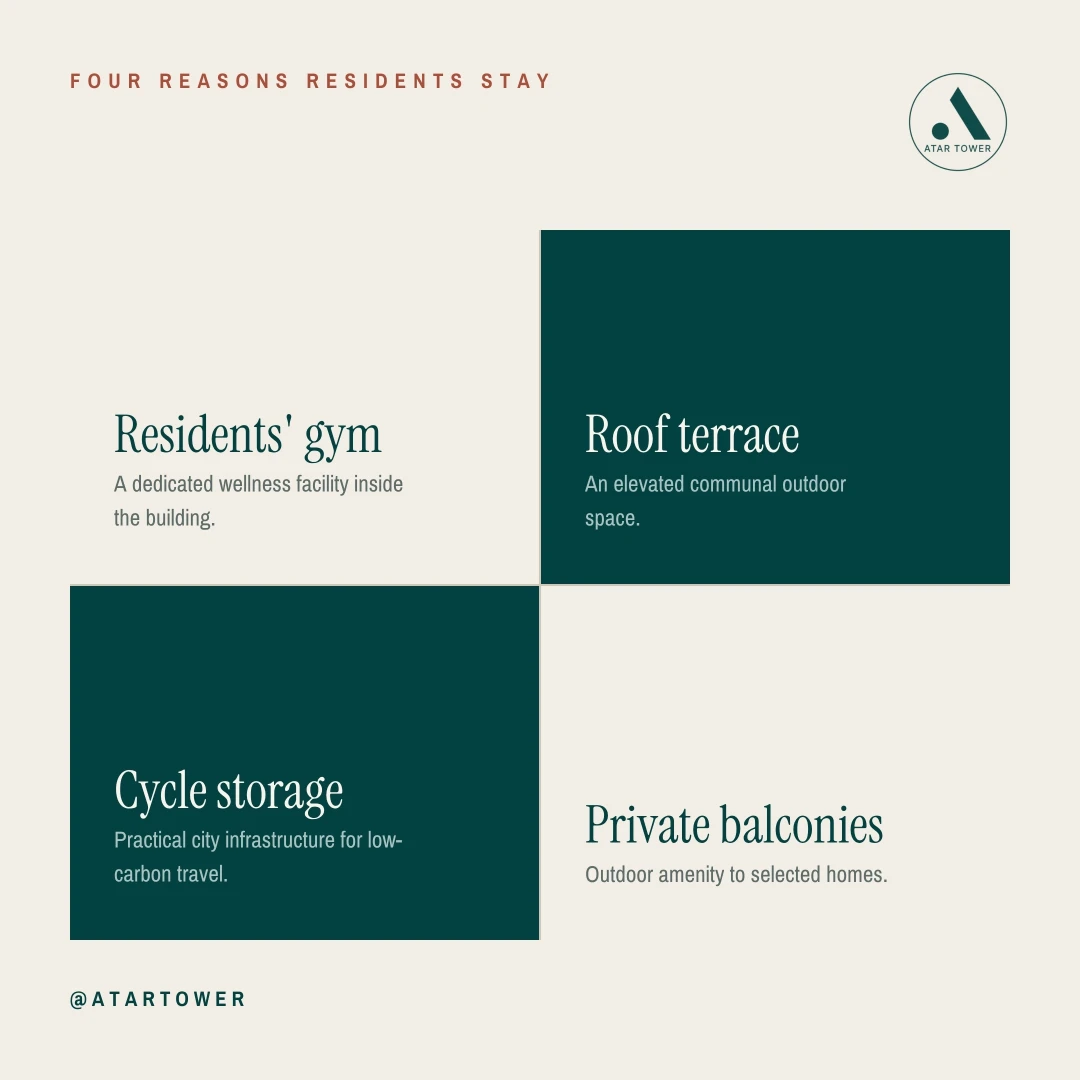 Atar Tower amenities overview