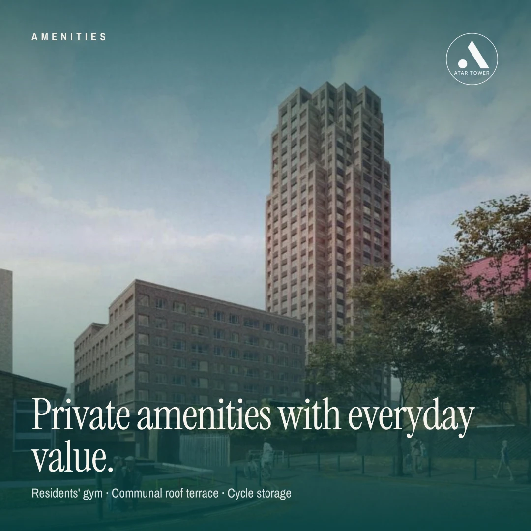 Atar Tower resident amenity space